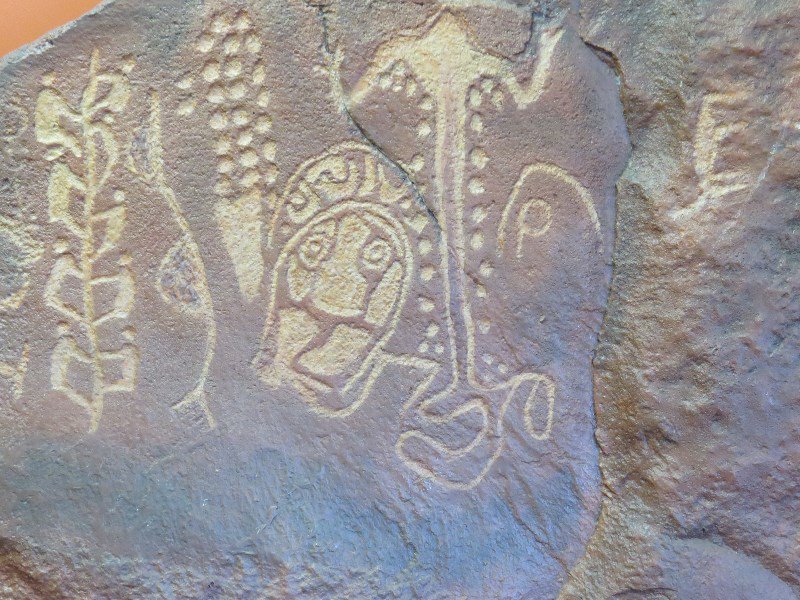 Petroglyph reproduction 