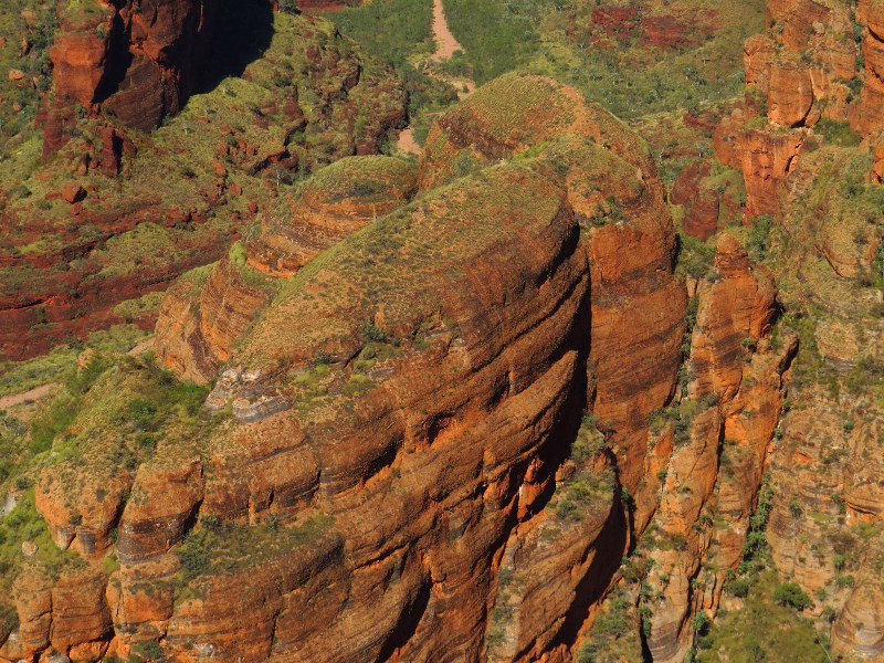 Typical canyon walls