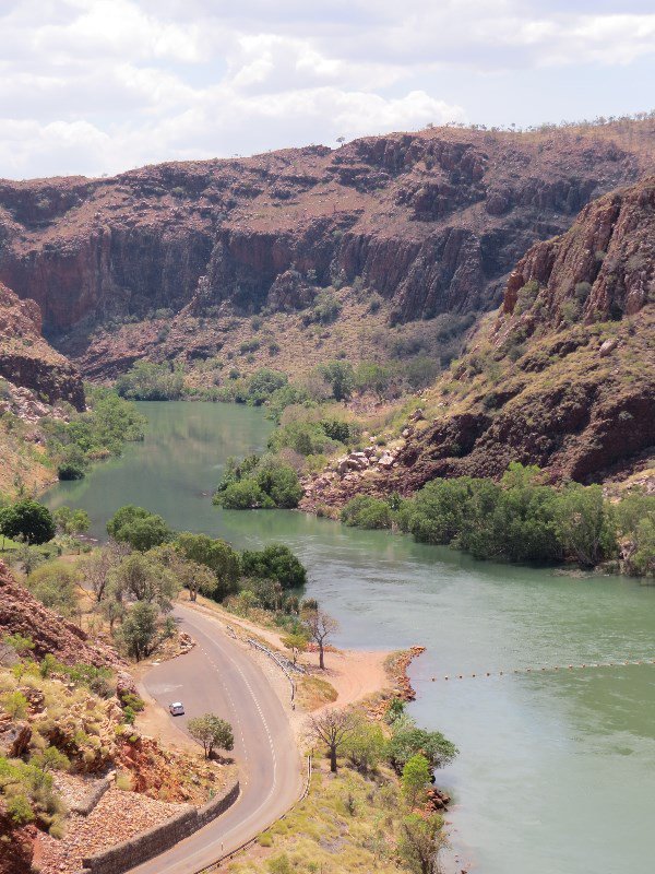 Ord River, down stream from dam