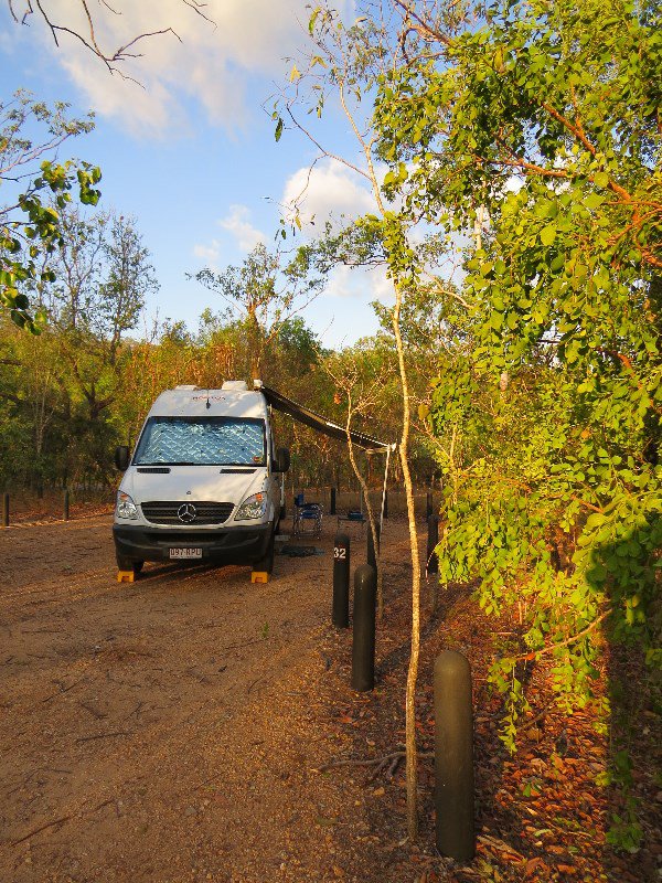 Our camp site at Wangi Falls
