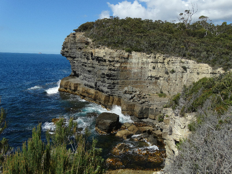 Coast line at The Blow Hole