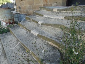 The Gaoler's front steps