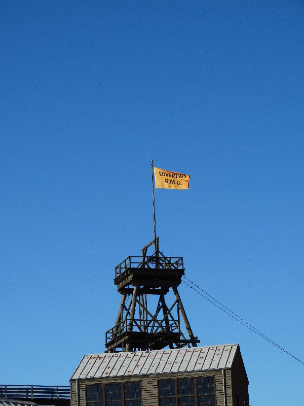Flag flies high at Sovereign Hill