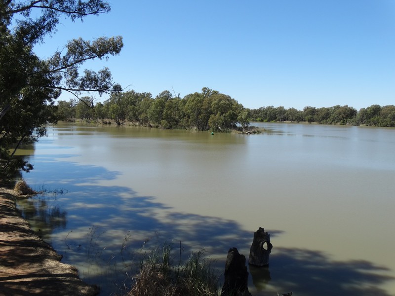 The Murray and Darling confluence
