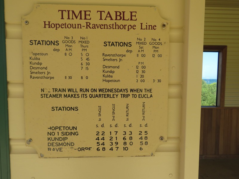Fares and Time Table