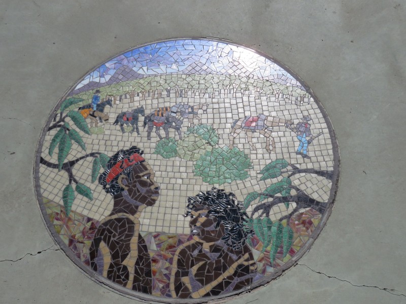 Mosaics in the park