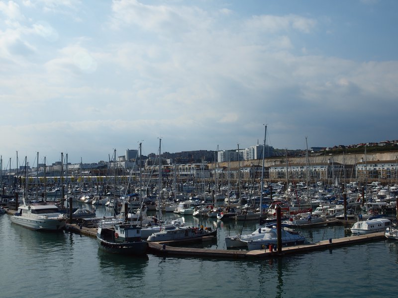 The marina in Brighton