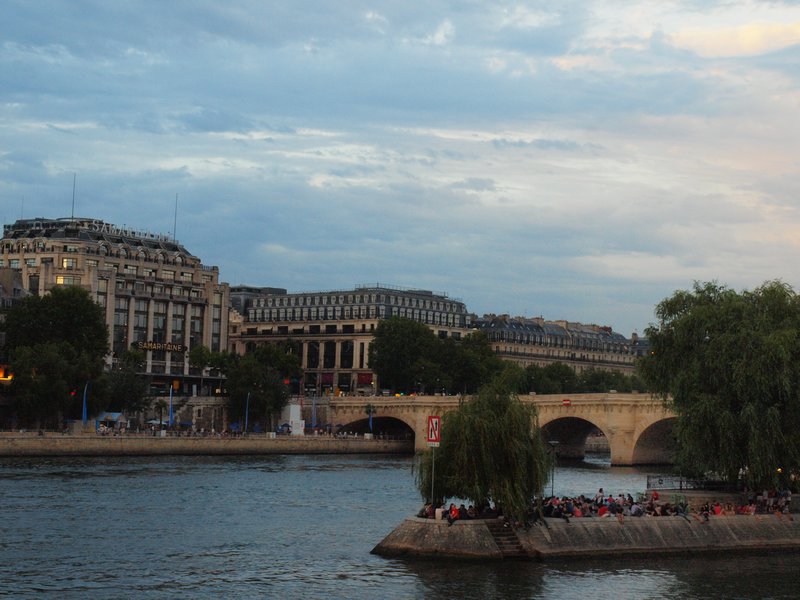 The Seine and its island