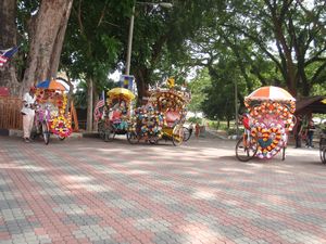 39- Rickshaws waiting - Rickshaw en attente
