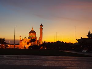 33- Sunset on the mosque