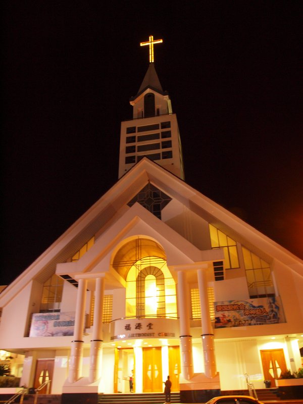 16- Church at night