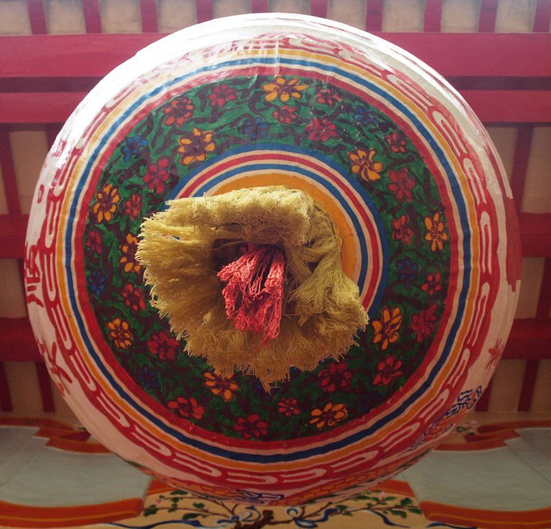 7-Detail in a chinese temple in Cholon in HCMC