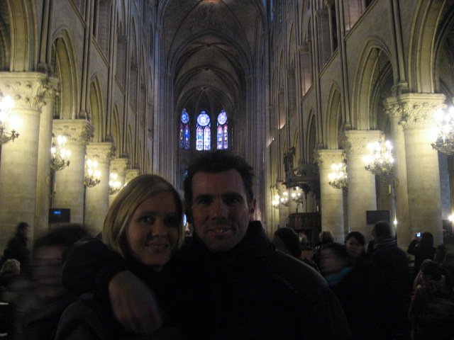 Inside Notredam Church