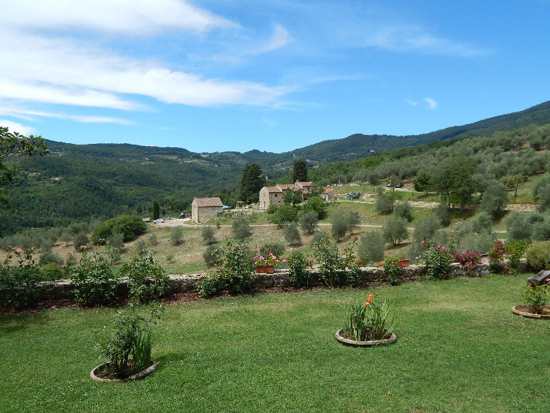 Located in the hills of Tuscany