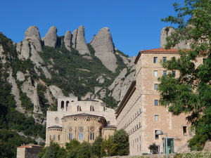 Village of Montserrat and Monastery