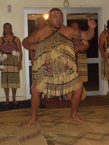 Maori performer
