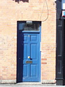 The well-known Dublin door