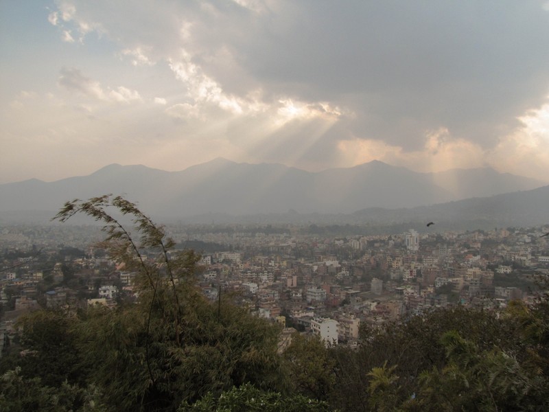 view of Kathmandu 