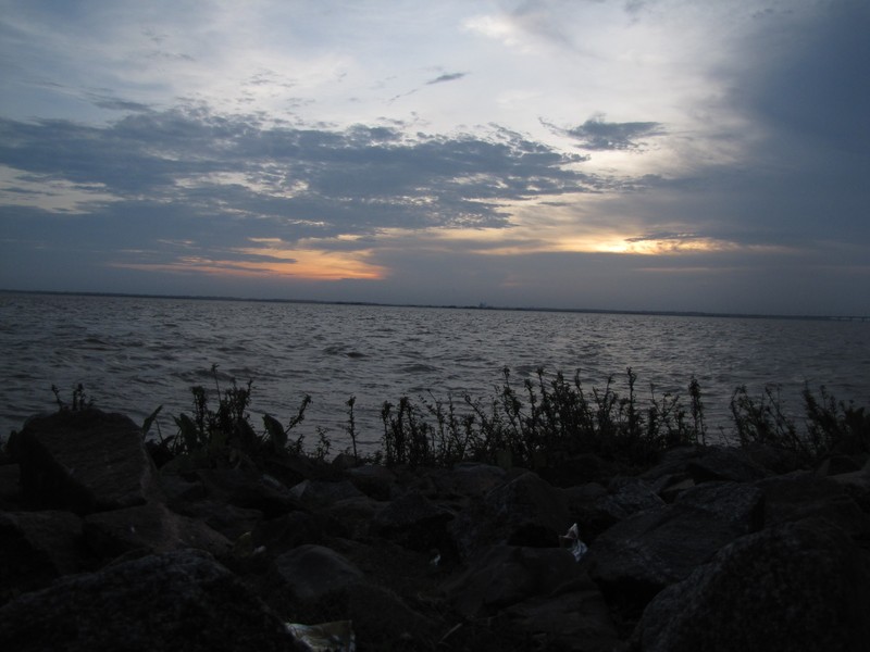 Sunset at Jamuna River