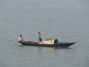 Fishing at Padma River