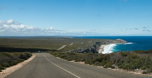Road to remarkable rocks