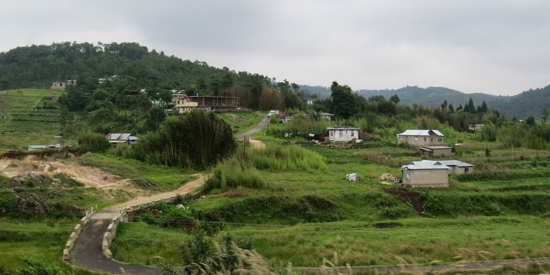 Landscape of Cherrapunji