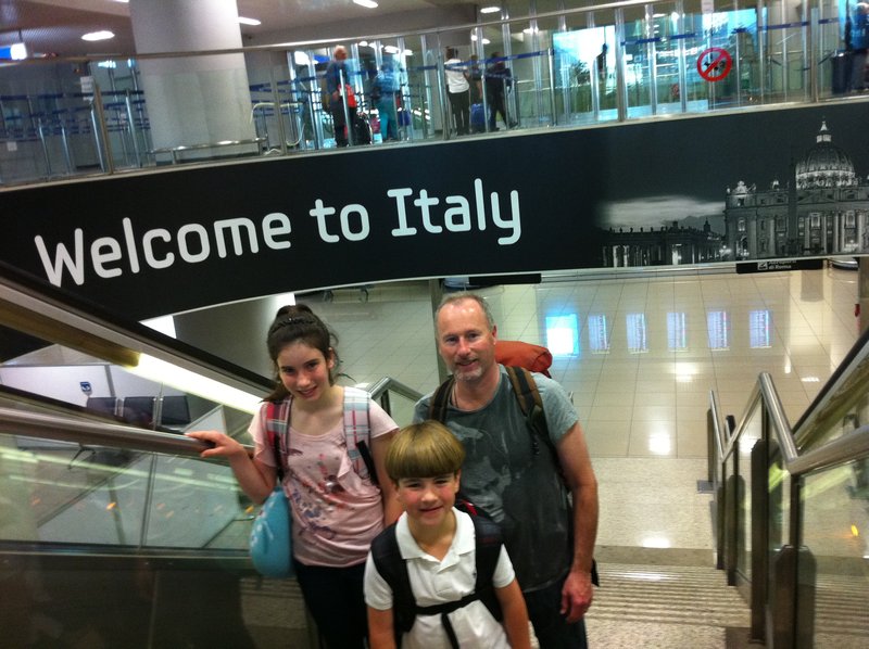 Welcome to Italy!