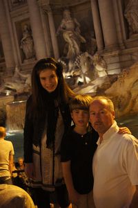 Can't quite stay awake - Trevi Fountain