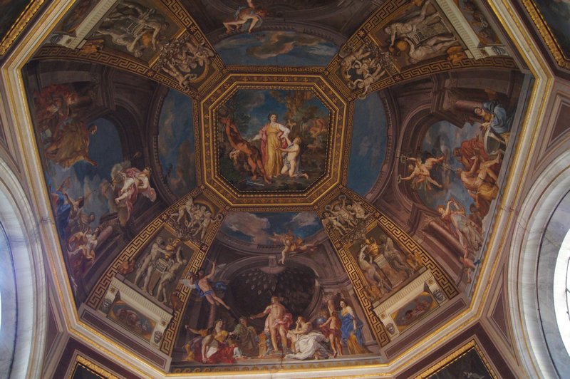 Ceiling, Vatican Museum hallway!
