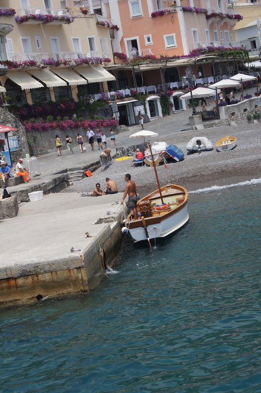Fishing boat, Positano