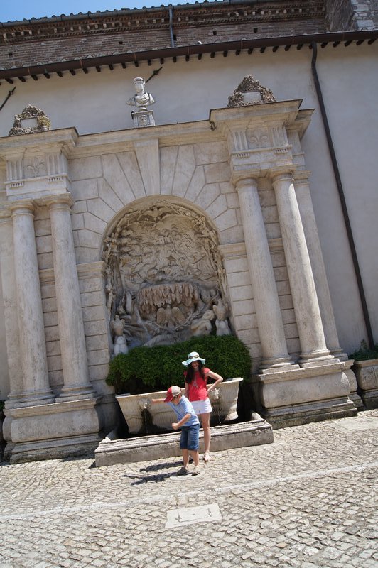 Entrance Courtyard, Villa D'Este