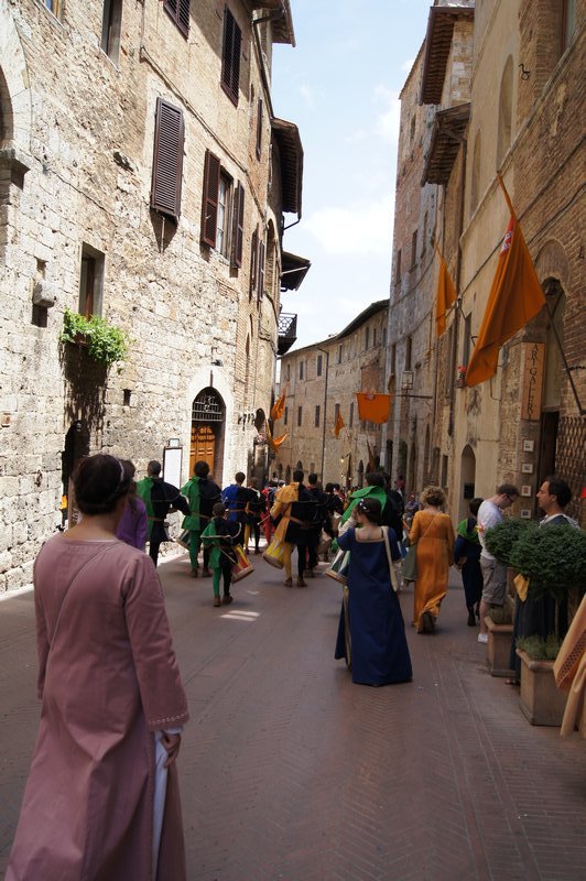 Festival Day, San Gimignano