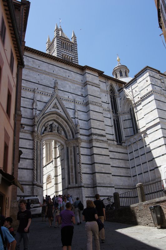 Entry to Duomo di Siena