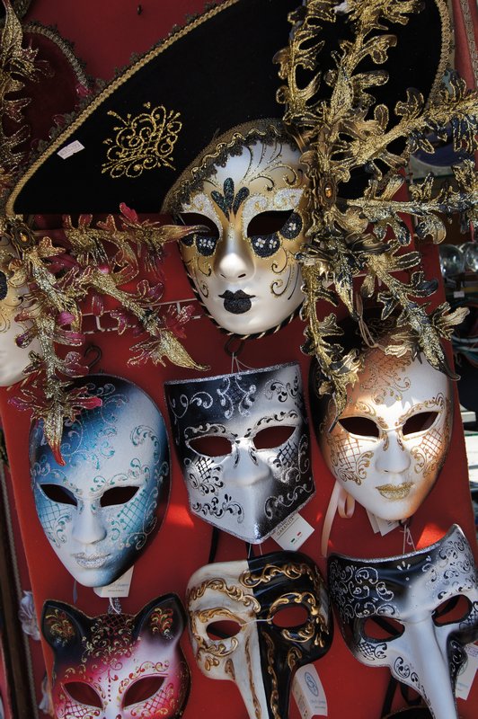 The Famous Venetian masks