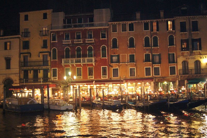 The Vaporetto ride home, Venice