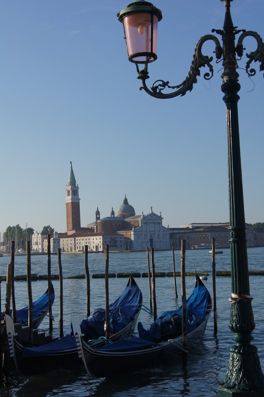 Gondolas near Piazza San Marco