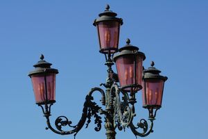 Lamp post, Venice