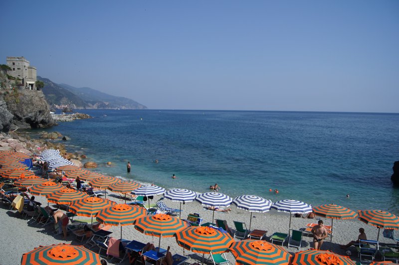 The beach, Monterosso