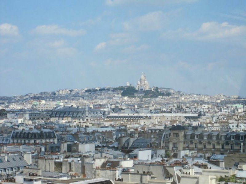 Paris - Sacre Coeur in the distance