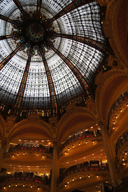 Dome and Balconies, Galleries Lafayette