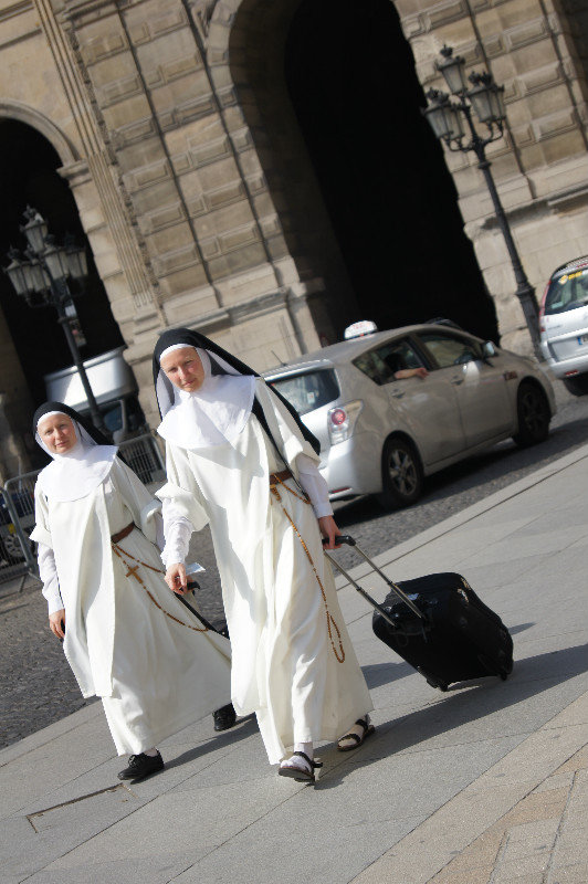 Nuns at the Louvre