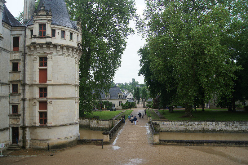 Courtyard of the chateau