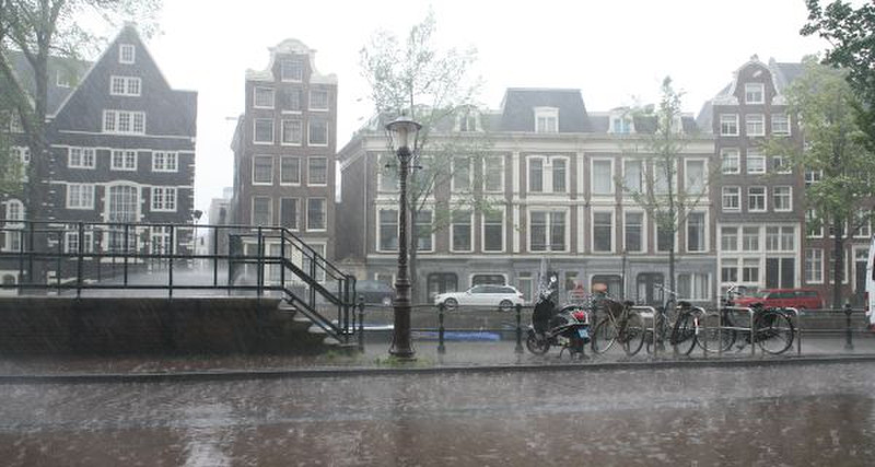 Rainy day Amsterdam