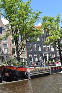 Barge life, Amsterdam