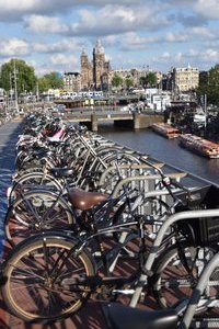 The bike park, Amsterdam central station
