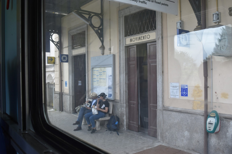 Train to Omegna - a step back in time