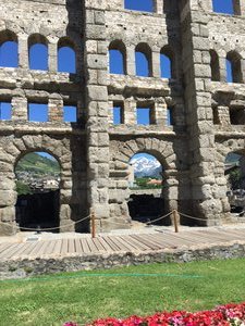 Roman theatre, Aosta