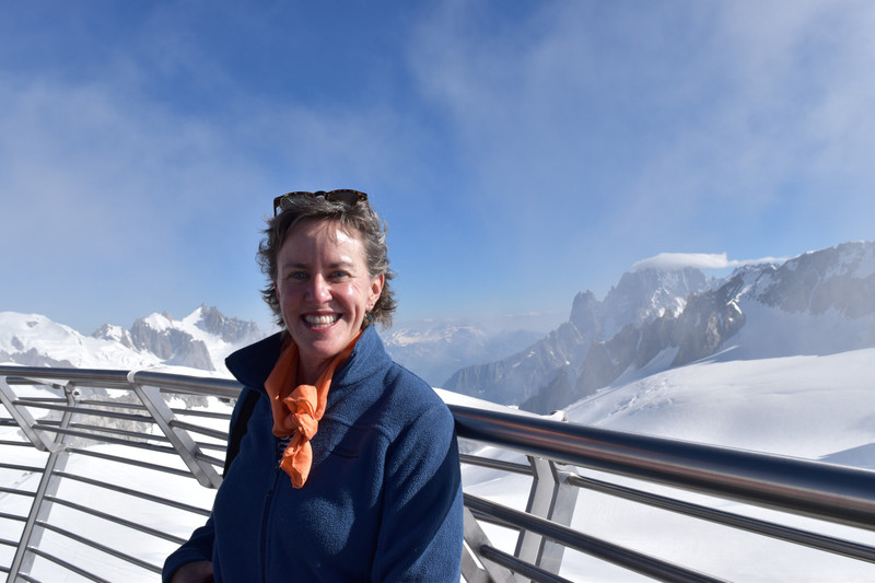 Cate, Mont Blanc lookout