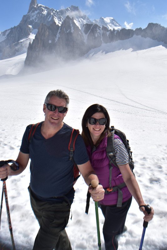 Greg, Lisa, Mont Blanc