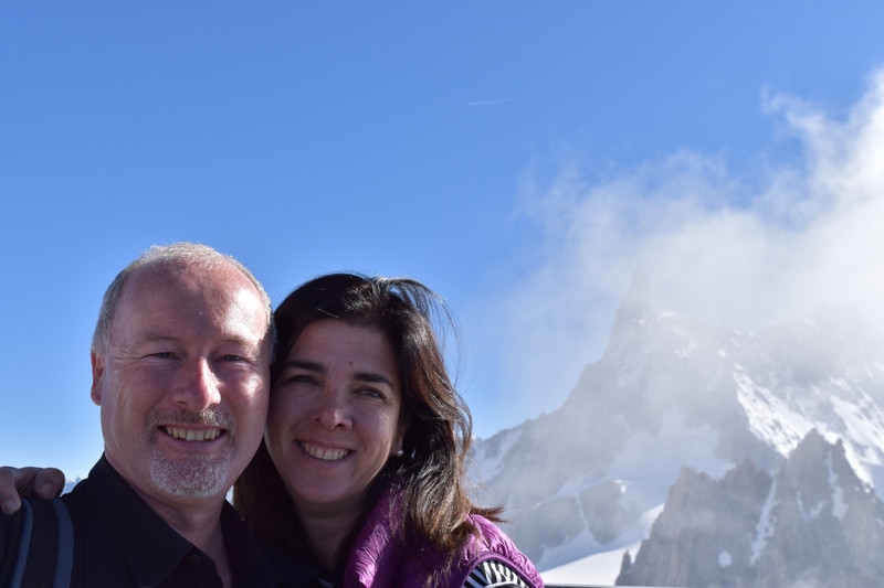 Mont Blanc selfie!